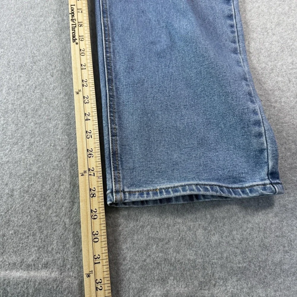 Levi's 541 Jeans Mens 42x30 Blue Light Wash Athletic Tapered Denim 5 Pocket